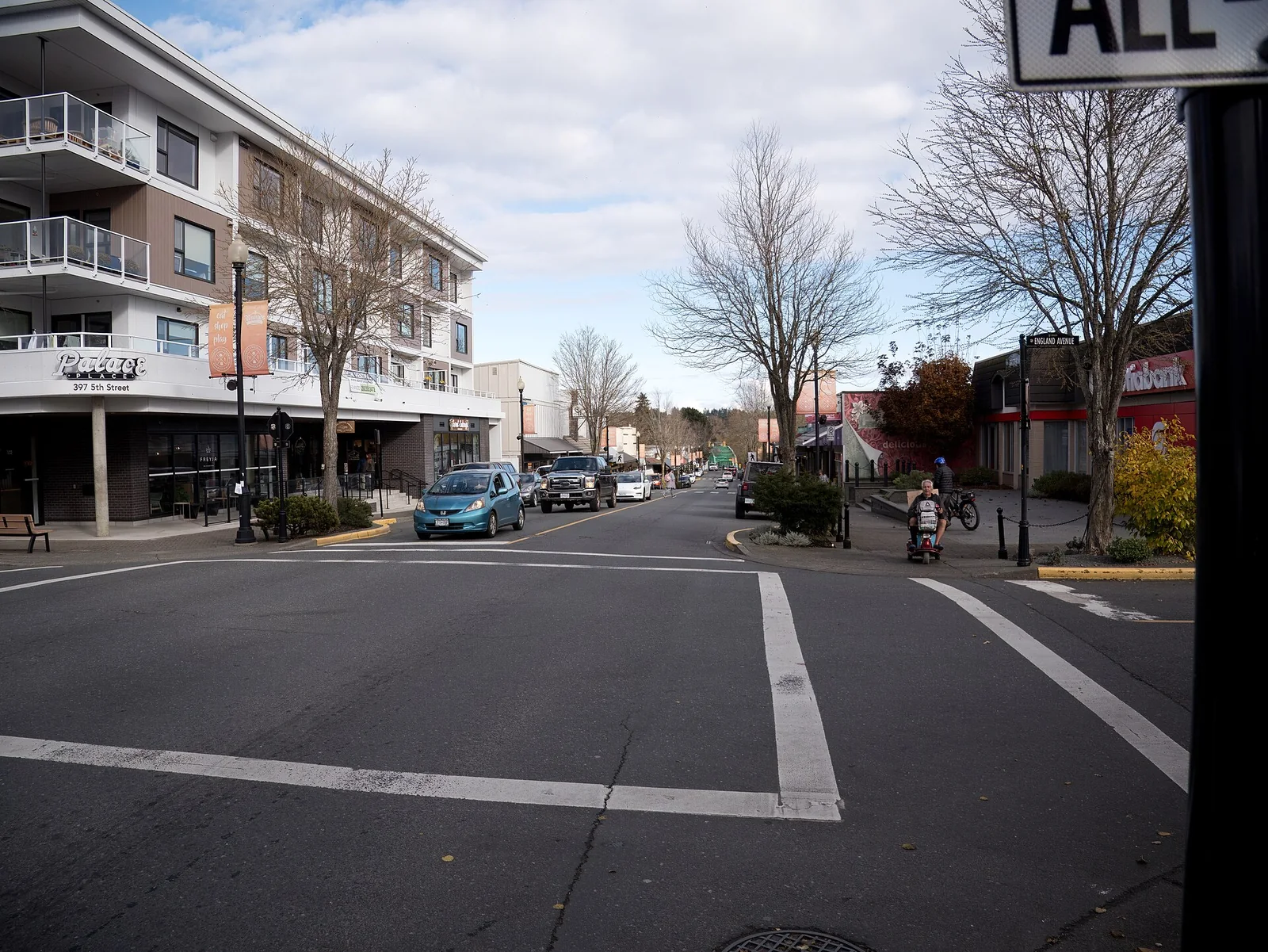 Fifth Street in downtown Courtenay